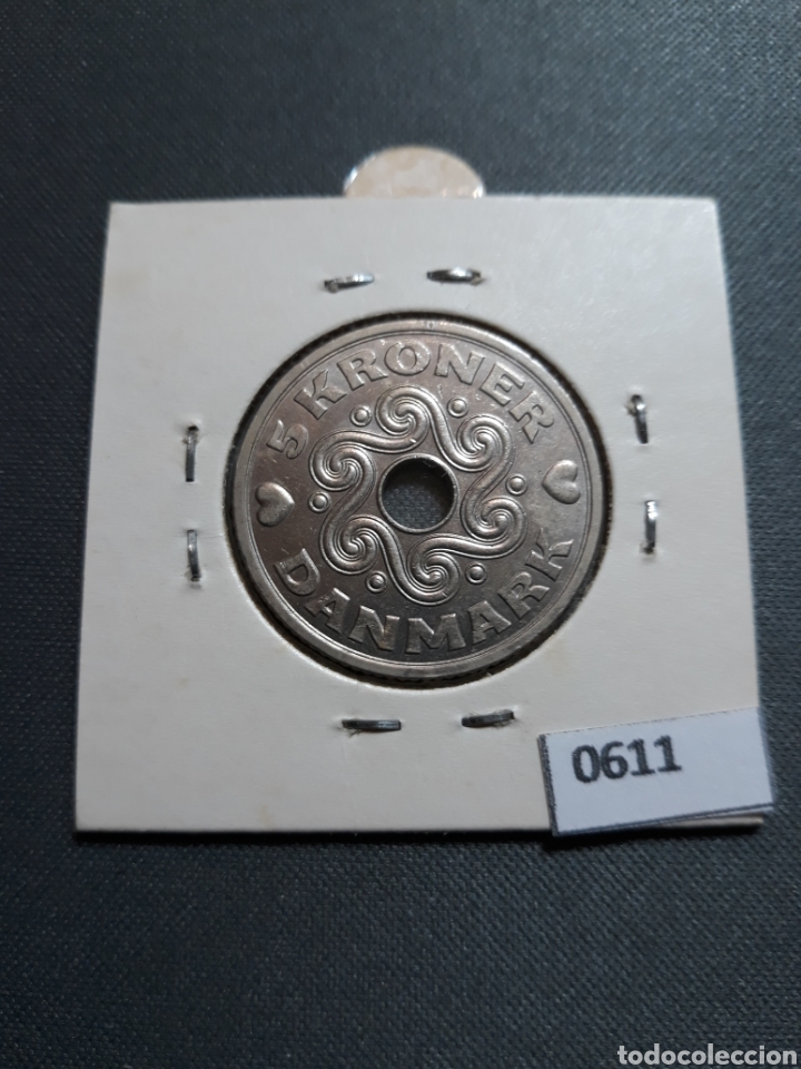 Monedas antiguas de Europa: Dinamarca 5 coronas 1994 - Foto 2