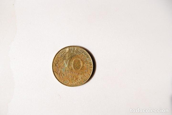 Monedas antiguas de Europa: Francia, 10 centimos a&ntilde;o 1995 - Foto 2