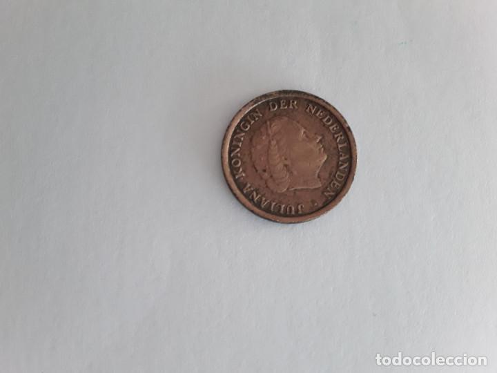 Monedas antiguas de Europa: 1 MONEDA DE HOLANDA DE 1 CENTIMO DEL A&Ntilde;O 1967 - Foto 2