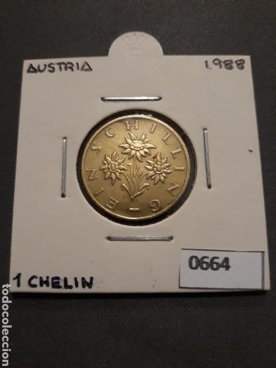 Monedas antiguas de Europa: Austria 1 chel&iacute;n 1988 - Foto 1