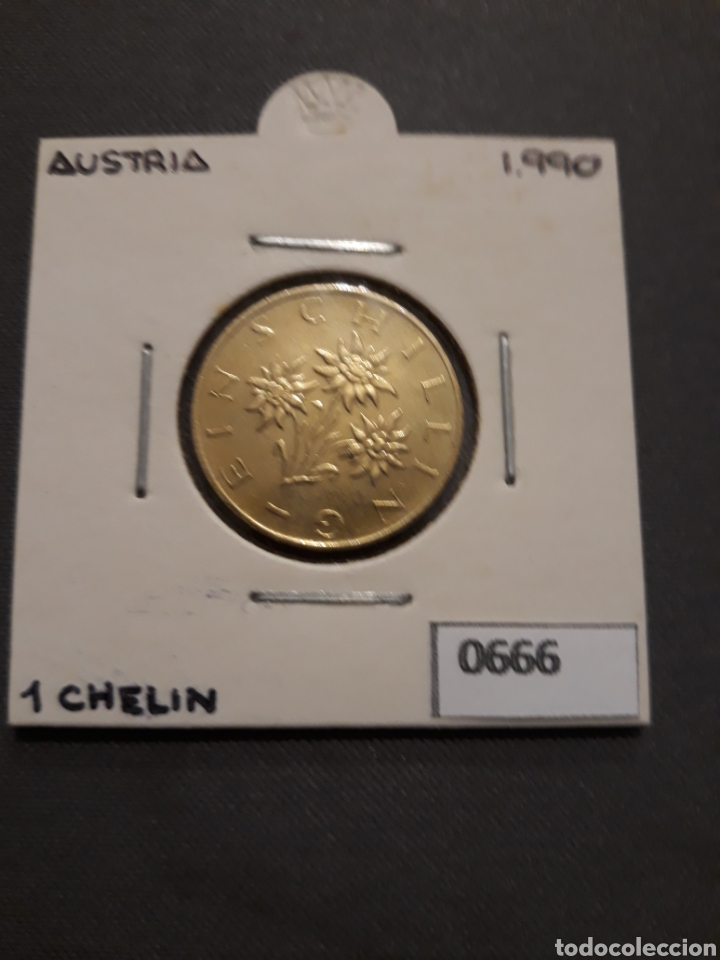 Monedas antiguas de Europa: Austria 1 chel&iacute;n 1990 - Foto 1
