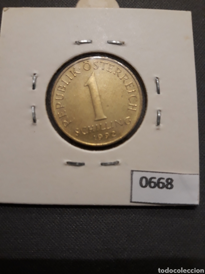 Monedas antiguas de Europa: Austria 1 chel&iacute;n 1992 - Foto 2