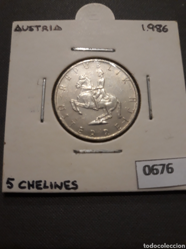 Monedas antiguas de Europa: Austria 5 chelines 1986 - Foto 1