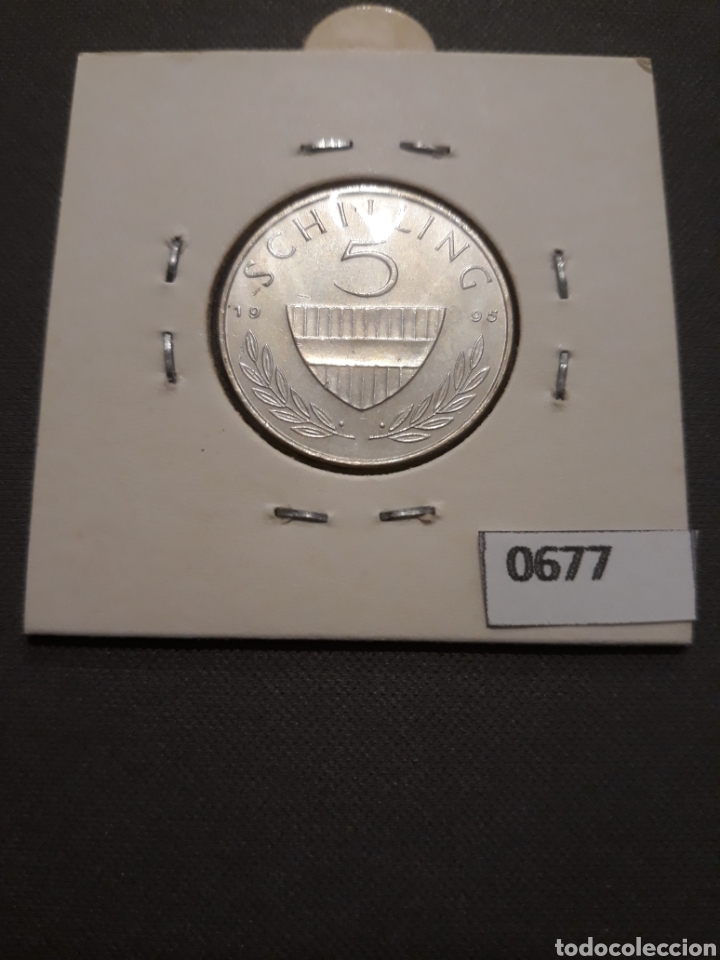 Monedas antiguas de Europa: Austria 5 chelines 1995 - Foto 2