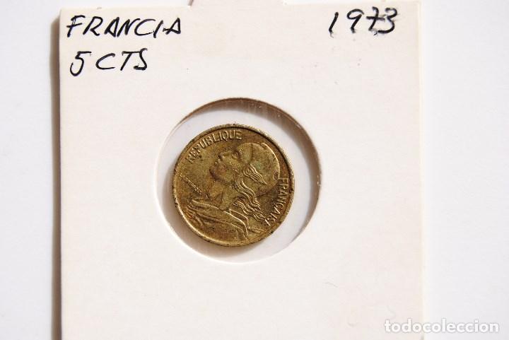 Monedas antiguas de Europa: Francia, 5 centimos 1973 - Foto 1