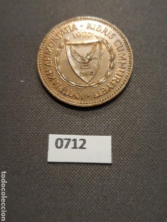 Monedas antiguas de Europa: Chipre 5 mils 1970 - Foto 1