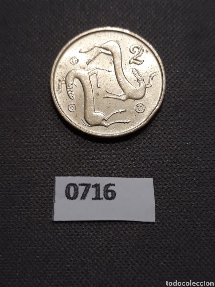 Monedas antiguas de Europa: Chipre 2 centavos 1996 - Foto 2