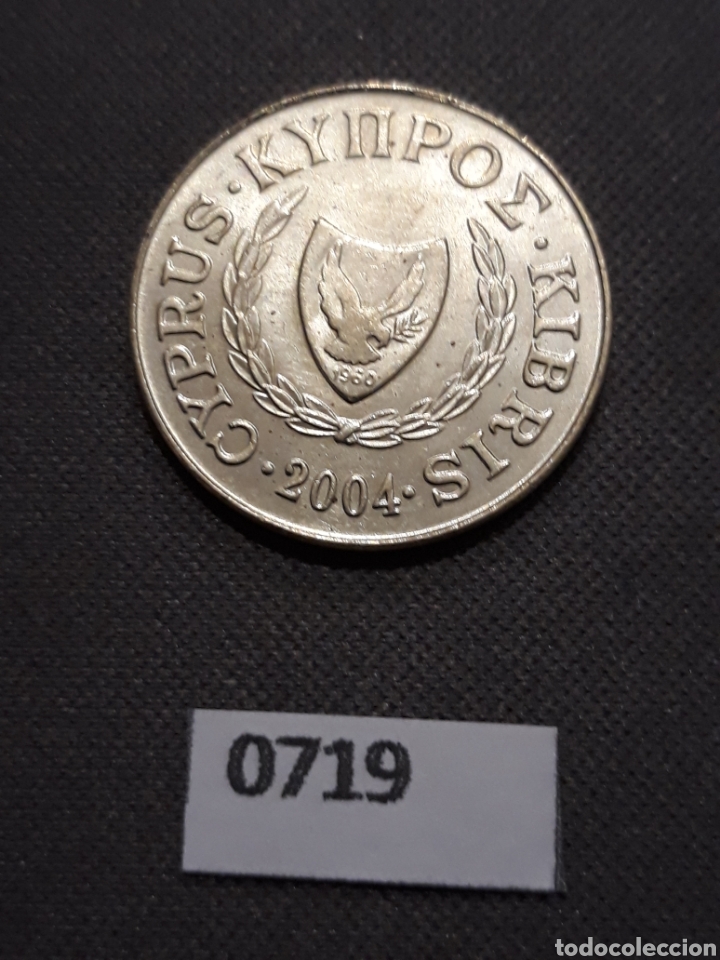 Monedas antiguas de Europa: Chipre 5 centavos 2004 - Foto 1