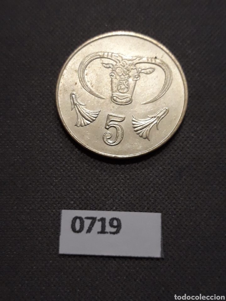 Monedas antiguas de Europa: Chipre 5 centavos 2004 - Foto 2