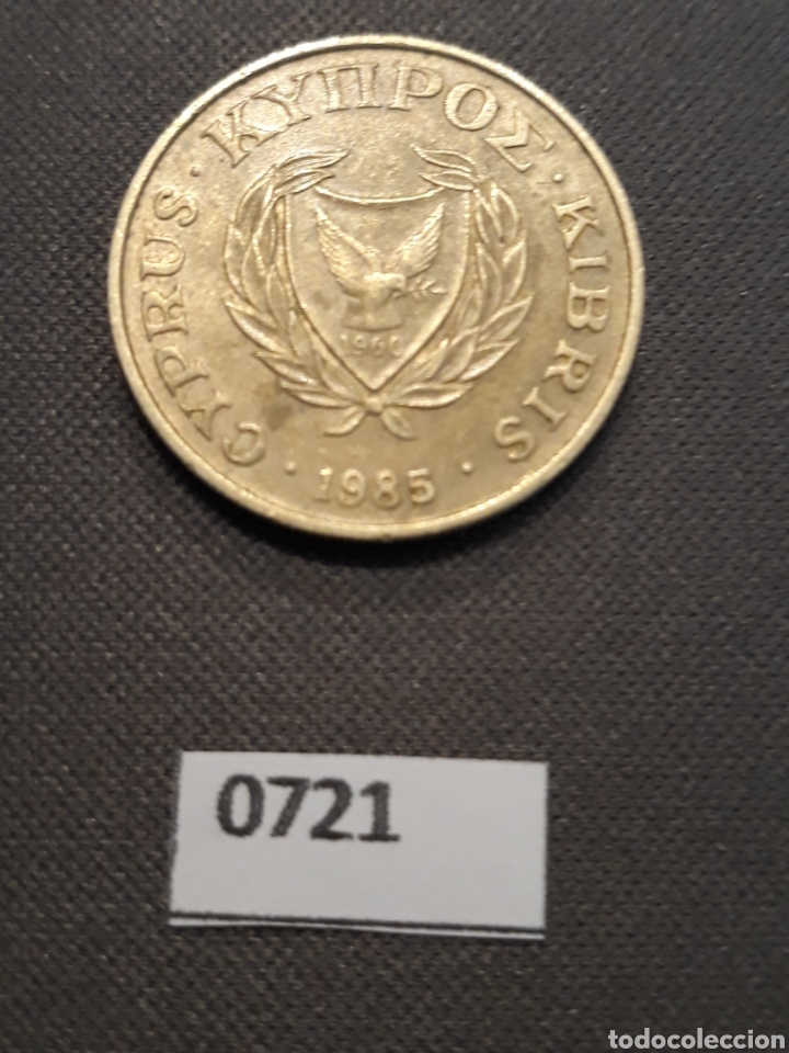 Monedas antiguas de Europa: Chipre 10 centavos 1985 - Foto 1