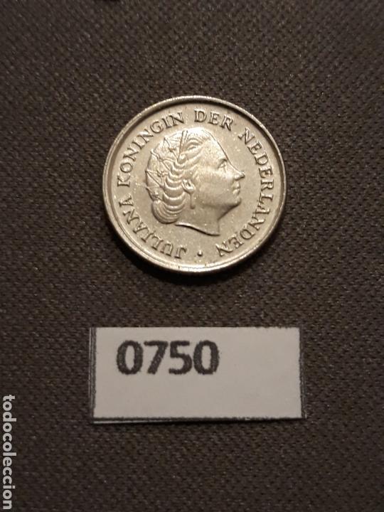 Monedas antiguas de Europa: Holanda 10 c&eacute;ntimos 1975 - Foto 2