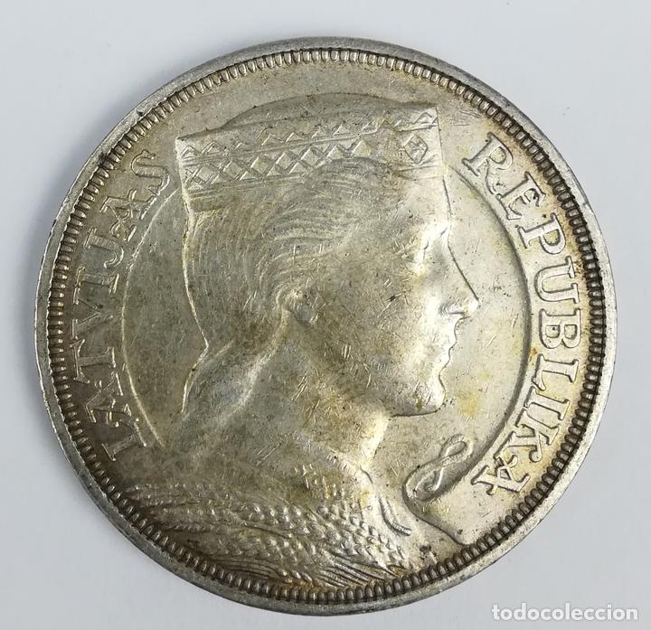 Monedas antiguas de Europa: MONEDA 5 LATI. LETONIA 1931 - Foto 1