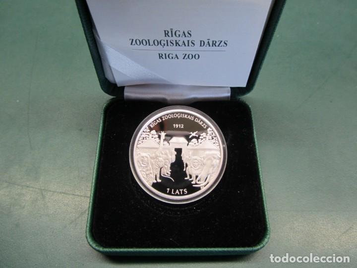 Monedas antiguas de Europa: LETONIA 1 LATS 2012 - ZOO RIGA - Foto 1