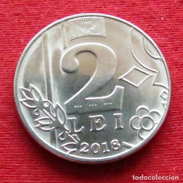 Monedas antiguas de Europa: Moldavia Moldova 2 lei 2018 - Foto 1