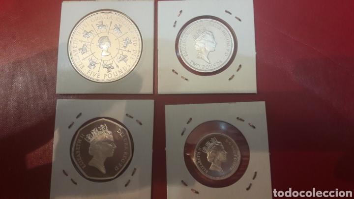 Monedas antiguas de Europa: Monedas Inglesas lote - Foto 2