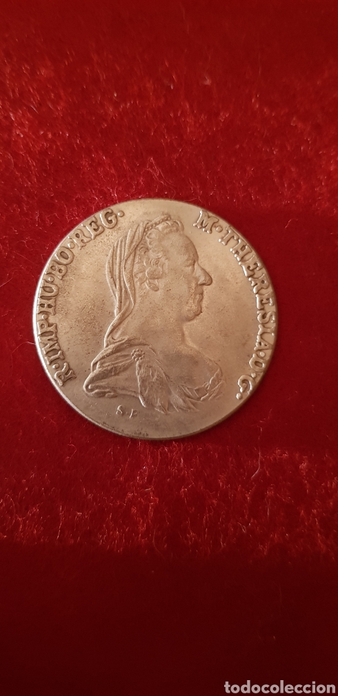 Monnaies anciennes de Europe: Thaler imperio austrohungaro 1780 en plata moneda muy rara