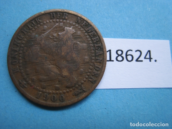 Monedas antiguas de Europa: Holanda 1 c&eacute;ntimo 1900 - Foto 1