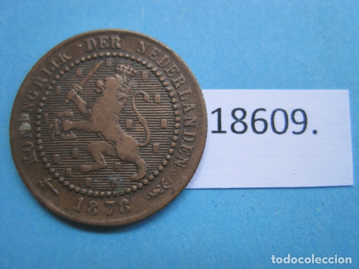 Monedas antiguas de Europa: Holanda, 1 c&eacute;ntimo 1878 - Foto 1