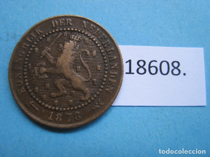 Monedas antiguas de Europa: Holanda, 1 c&eacute;ntimo 1878 - Foto 1