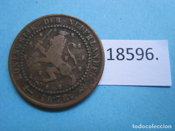 Monedas antiguas de Europa: Holanda, 1 c&eacute;ntimo 1878 - Foto 1
