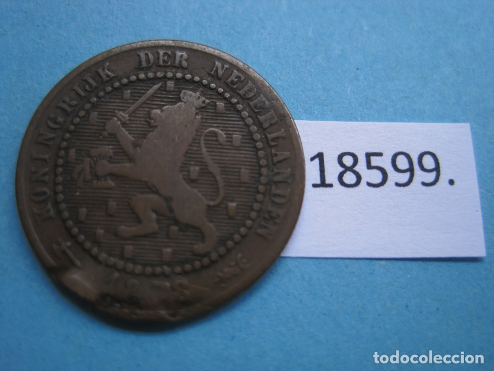 Monedas antiguas de Europa: Holanda, 1 c&eacute;ntimo 1878 - Foto 2