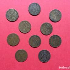 Monedas antiguas de Europa: LOTE 10 MONEDAS: 1 ORE (1916-1945) SUECIA ¡COLECCIONISTA!. Lote 172373840