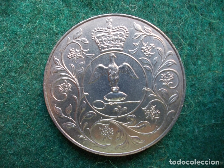 Monedas antiguas de Europa: ELIZABETH II 1977 - Foto 2