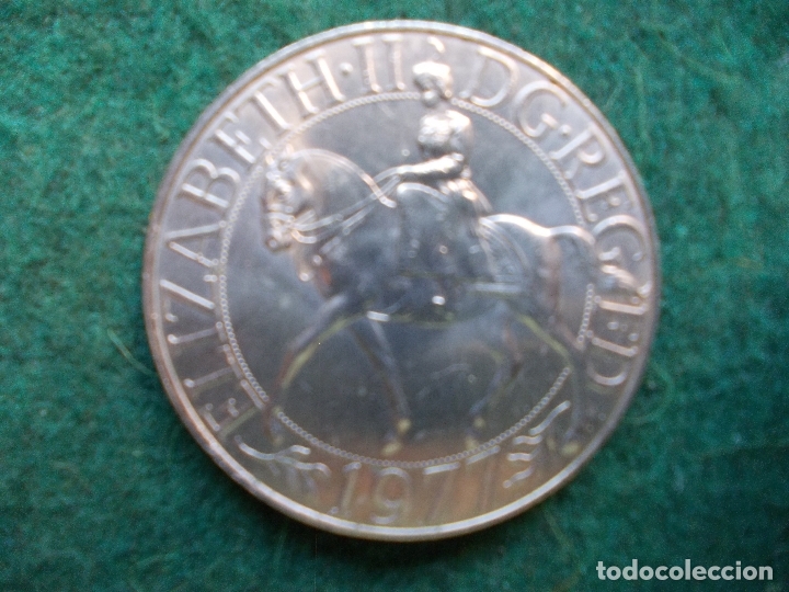 Monedas antiguas de Europa: ELIZABETH II 1977 - Foto 1