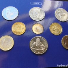 Monedas antiguas de Europa: ANDORRA SERIE 2002 3X 1 2 2X 5 10 CENTS 1 + 1 EURO FOLDER. Lote 172967183