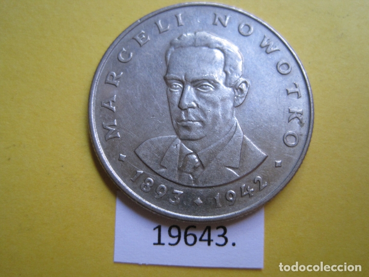 Moedas antigas da Europa: Polonia 20 sloty 1974