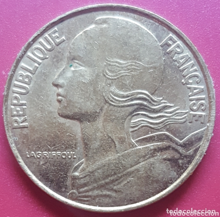 Monedas antiguas de Europa: MONEDA - FRANCIA 20 CENTIMOS 1997 - Foto 2