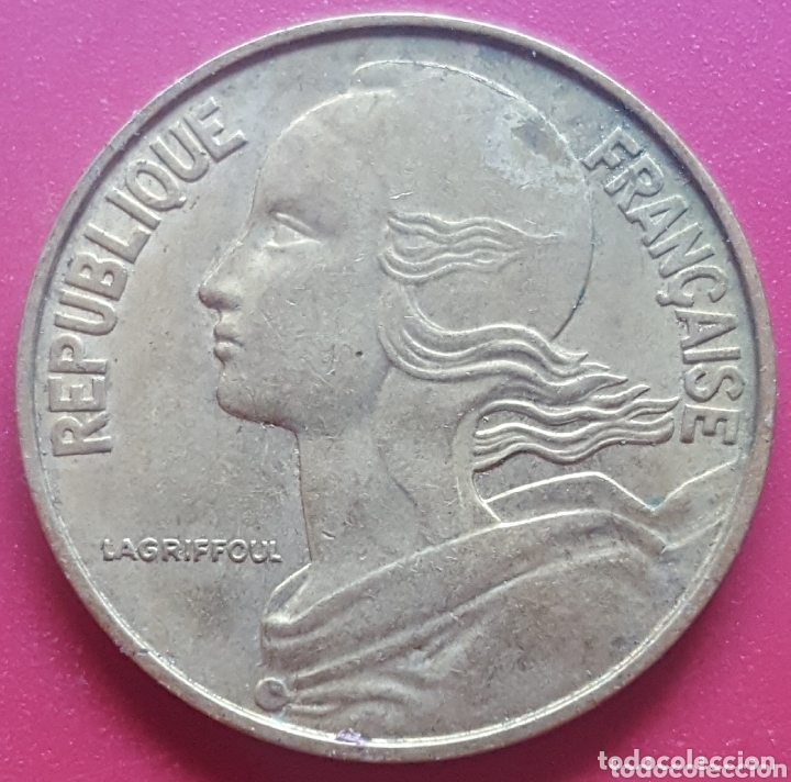 Monedas antiguas de Europa: MONEDA - FRANCIA 20 CENTIMOS 1971 - Foto 2