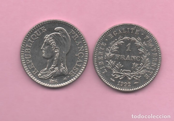 Monedas antiguas de Europa: FRANCIA - 1 FRANC 1992 - Foto 1