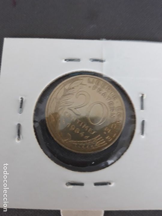 Monedas antiguas de Europa: Francia 20 c&eacute;ntimos 1984 - Foto 2