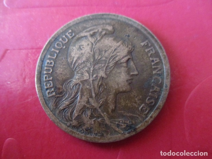 Monedas antiguas de Europa: Francia. 10 centimos 1917 - Foto 1