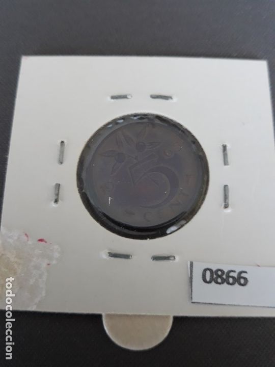 Monedas antiguas de Europa: Holanda 5 c&eacute;ntimos 1965 - Foto 2