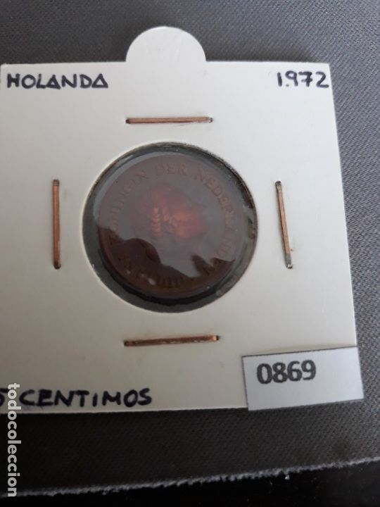 Monedas antiguas de Europa: Holanda 5 c&eacute;ntimos 1972 - Foto 1