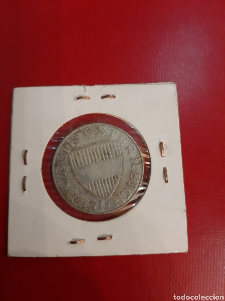 Monedas antiguas de Europa: 1958 Austria 10 Schiling plata - Foto 2