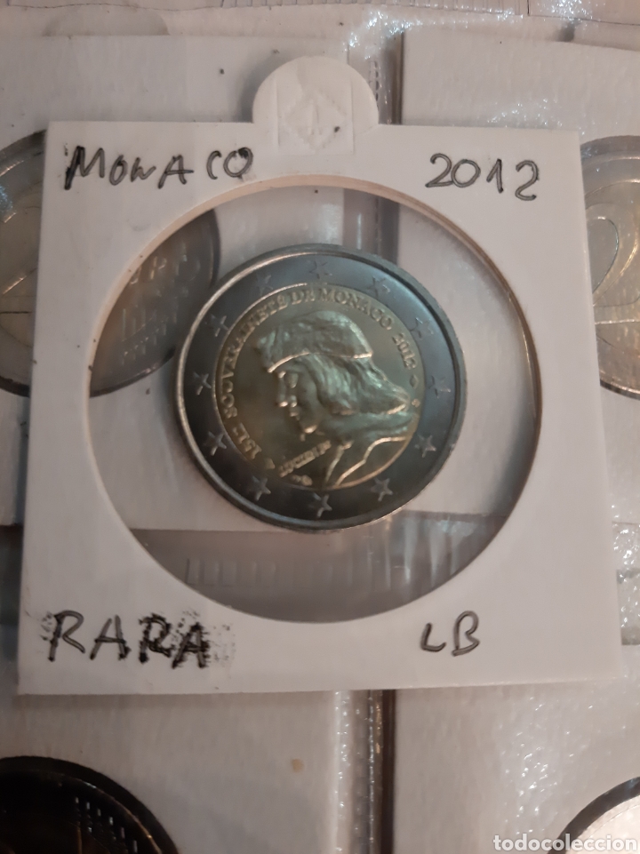 Monedas antiguas de Europa: Monaco 2 euros sin circular 2012 - Foto 1