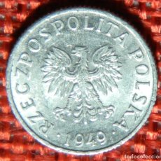 Monete antiche di Europa: POLONIA – POLSKA – 1 GROSZ – 1949. Lote 182721101