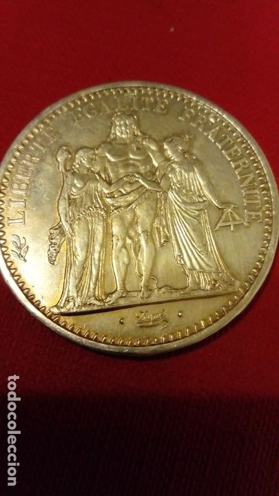 Monedas antiguas de Europa: Monedas de plata de 5 y 10 Francos - Foto 5
