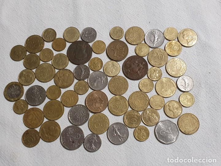 Monedas antiguas de Europa: Lote monedas Francia - MBC - Foto 1