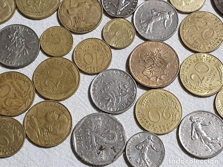 Monedas antiguas de Europa: Lote monedas Francia - MBC - Foto 2