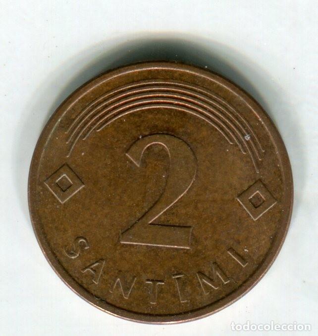 Monedas antiguas de Europa: LETONIA 2 SANTIMI A&Ntilde;O 2007 - Foto 1