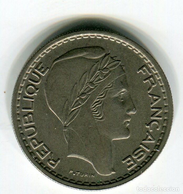 Monedas antiguas de Europa: FRANCIA 10 FRANCOS A&Ntilde;O 1949 - Foto 2