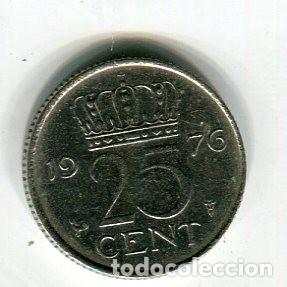Monedas antiguas de Europa: HOLANDA 25 CENT A&Ntilde;O 1970 (1) - Foto 1