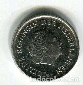 Monedas antiguas de Europa: HOLANDA 25 CENT A&Ntilde;O 1976 - Foto 2