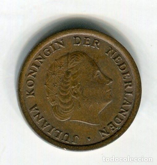 Monedas antiguas de Europa: HOLANDA 1 CENT A&Ntilde;O 1969 - Foto 2