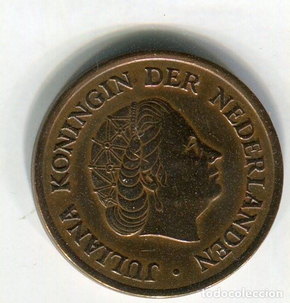 Monedas antiguas de Europa: HOLANDA 5 CENTIMOS A&Ntilde;O 1965 - Foto 2