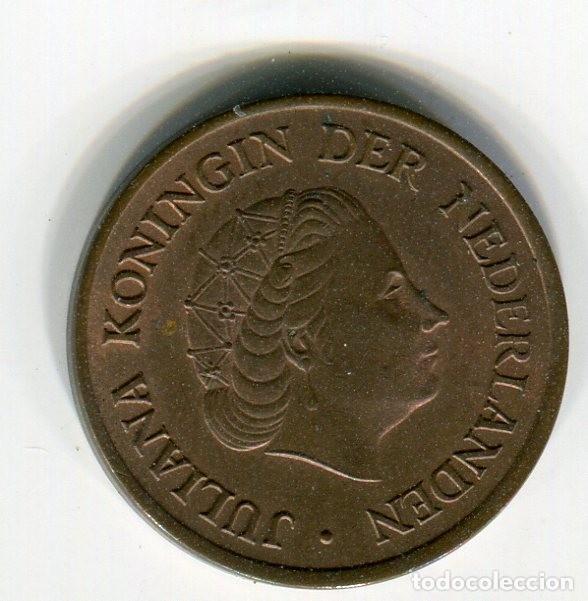 Monedas antiguas de Europa: HOLANDA 5 CENTIMOS A&Ntilde;O 1972 - Foto 2